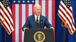Biden says Palestine protests have not caused Middle East policy reconsiderations