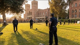 Полиция США начала разгонять акцию в поддержку Палестины в Калифорнийском университете 