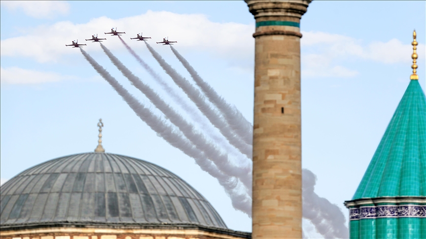 Mevlana'nın Konya'ya gelişinin 796. yıl dönümü kutlandı
