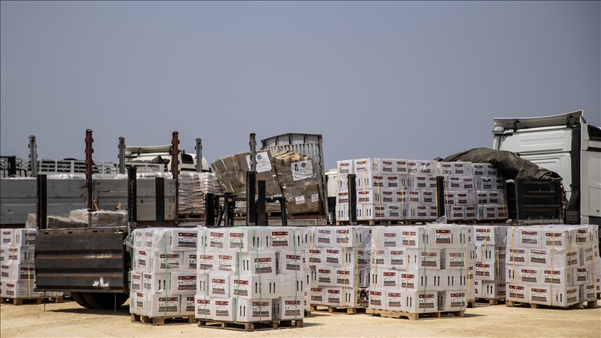 Falling aid pallet kills, injures several Palestinians waiting for aid in Gaza