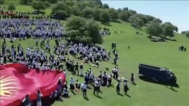 Unmanned truck plows through crowd in Kyrgyzstan, injuring 29 children