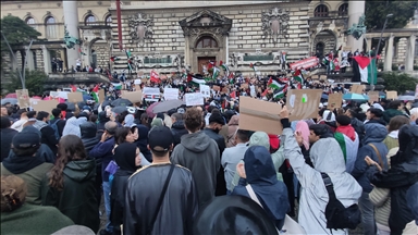 سويسرا.. مظاهرة في جامعة لوزان تطالب بـ "مقاطعة أكاديمية" لإسرائيل