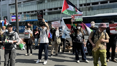 Pro-Palestine student protests spread to Japan