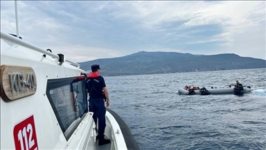 إنقاذ 6 مهاجرين قبالة سواحل أيدن التركية