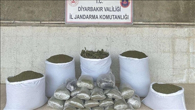 Li Diyarbekirê 173 kîlogram esrar hat desteserkirin