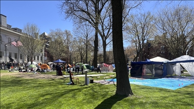 Harvard to install safety barriers amid pro-Palestine encampment