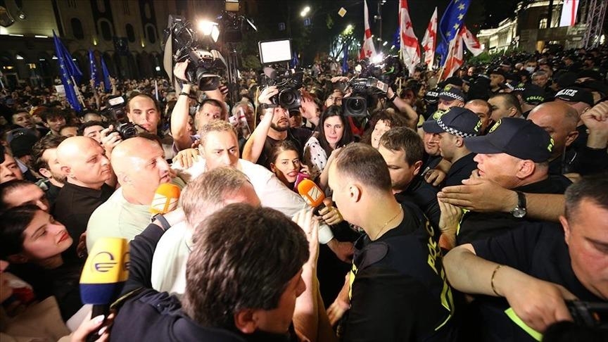 В Грузии не стихают протесты против «закона об иноагентах»