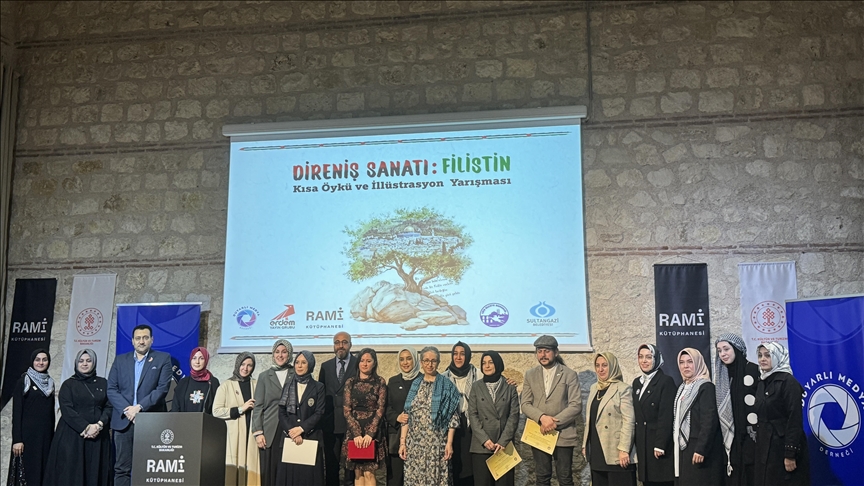 "Direniş Sanatı: Filistin" temalı kısa öykü ve illüstrasyon yarışmasının ödülleri sahiplerini buldu