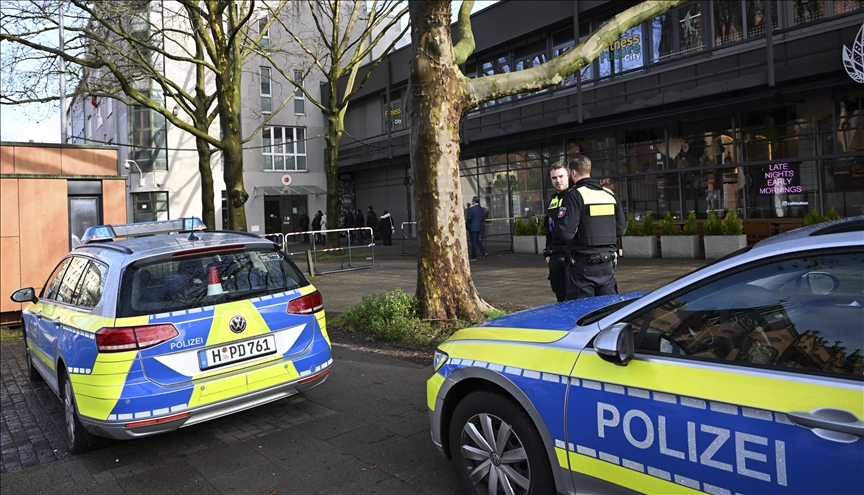 German politician attacked while putting up posters