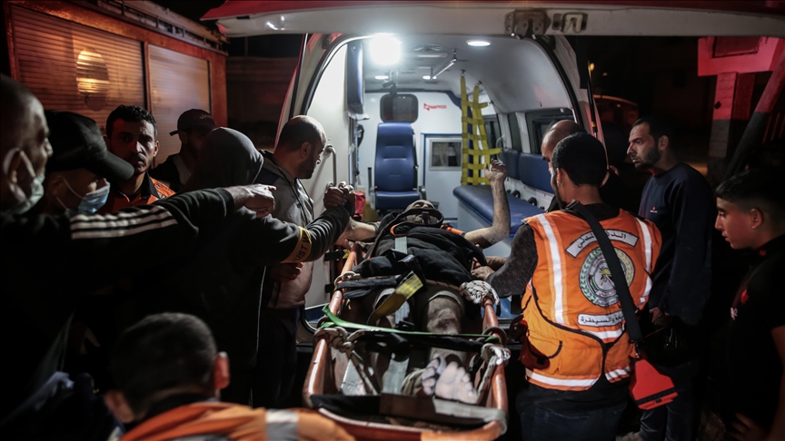 Dead, injured reported after Israeli airstrikes on Gaza Strip