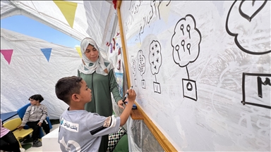 First kindergarten opens in northern Gaza since start of Israeli attacks