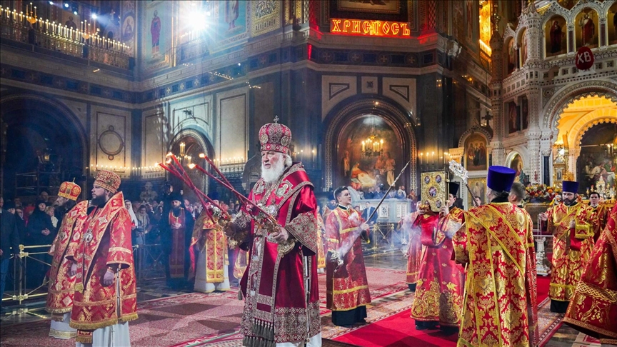 Православные христиане отмечают Пасху