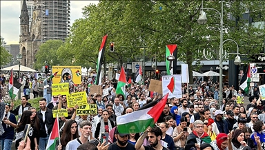 Berlin: des milliers de manifestants propalestiniens dénoncent le soutien de l'Allemagne à Israël
