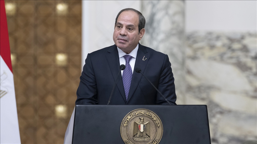 السيسي: تطورات إيجابية تشهدها مفاوضات هدنة شاملة بغزة