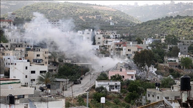 محاصره اردوگاه طولکرم توسط نظامیان اسرائیل در کرانه باختری