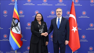 Dışişleri Bakanı Fidan, Esvatini Dışişleri ve Uluslararası İşbirliği Bakanı Shakantu'yu ağırladı