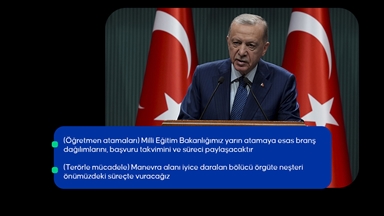 Cumhurbaşkanı Erdoğan: Hamas'ın ateşkesi kabul etmesinden memnuniyet duyduk. Şimdi aynı adımı İsrail de atmalı