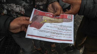 Gaza : L’aviation israélienne largue des tracts sommant les habitants d’évacuer les quartiers est de Rafah  