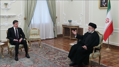 دیدار رئیس‌جمهور ایران و رئیس اداره اقلیم کرد عراق