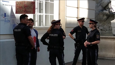 Pro-Palestinian Jewish activist detained in Austria for protesting Israel's war on Gaza