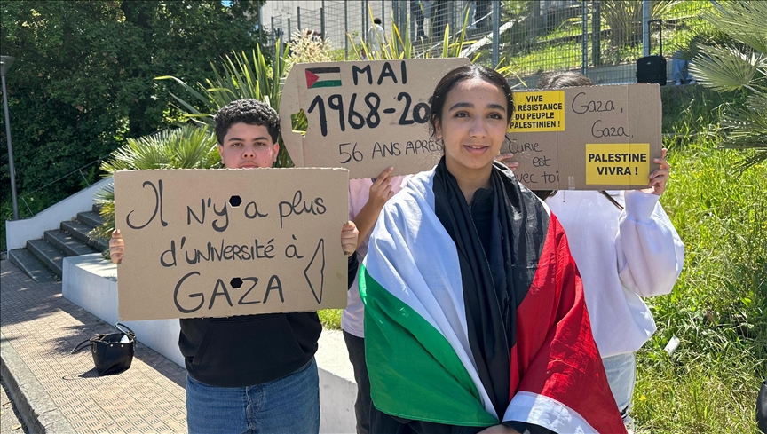 France / Soutien aux Palestiniens : Le lycée Pierre et Marie Curie de Menton rejoint le mouvement