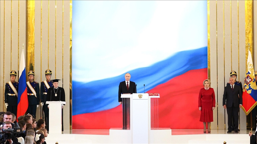 Russia’s Putin sworn in as president for 5th term