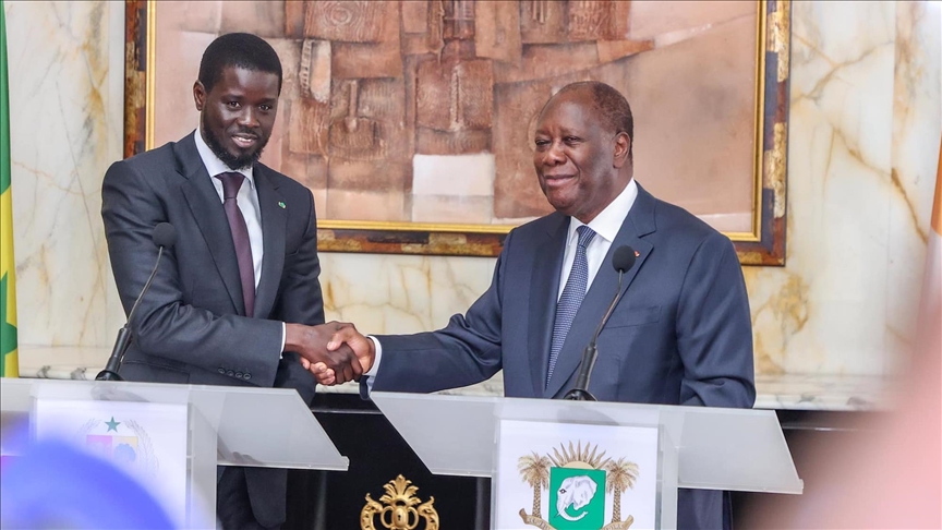 Depuis Abidjan, Bassirou Diomaye Faye appelle à mettre en synergie les capacités ivoiriennes et sénégalaises
