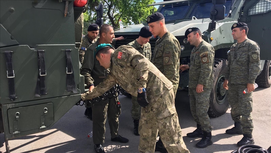 Forca e Sigurisë së Kosovës trajnohet për automjetet luftarake turke "Vuran"
