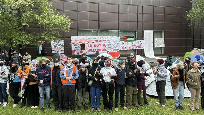 German police clear out pro-Palestinian camp at Free University of Berlin