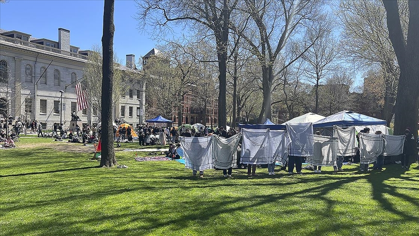 ABD'deki üniversitelerde başlayan Filistin'e destek gösterileri dünyanın dört bir yanında sürüyor