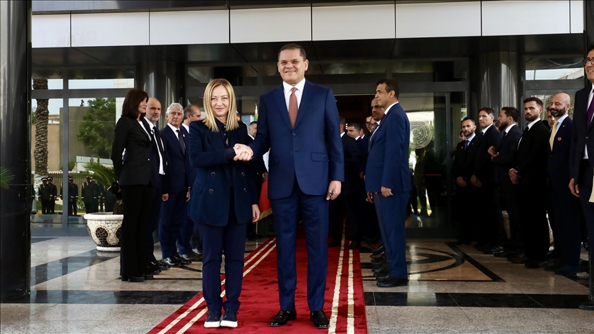 Italy’s premier meets Libyan leaders to discuss joint energy, infrastructure projects