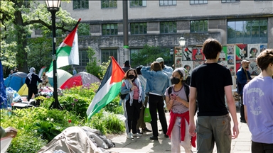 Students at 3 universities in UK set up encampments for Gaza