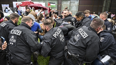 Берлинската полиција интервенираше на пропалестинските протести на студентите