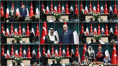 امضای 6 قرارداد همکاری بین ترکیه و کویت