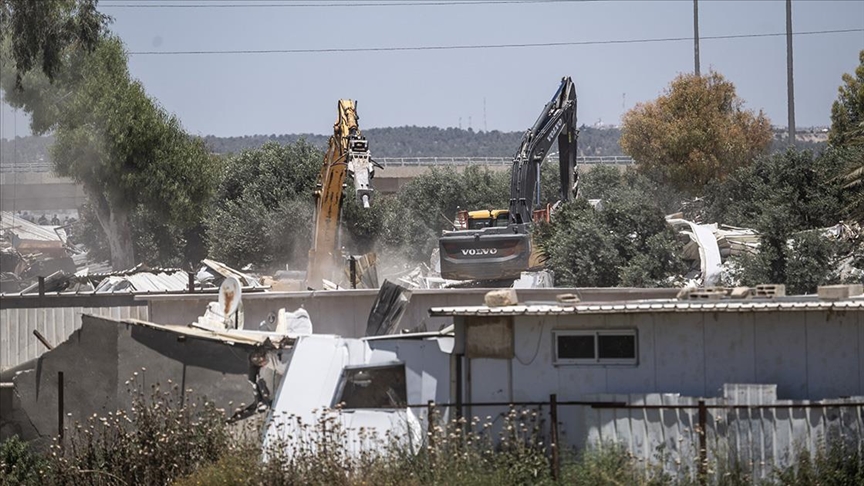 İsrail, Necef bölgesinde 47 evi yıkarak yaklaşık 500 Filistinli bedeviyi evsiz bıraktı