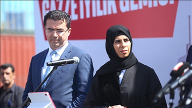 قطر: نأمل أن تكون "سفينة الخير" لغزة أساس تعاون شامل مع تركيا
