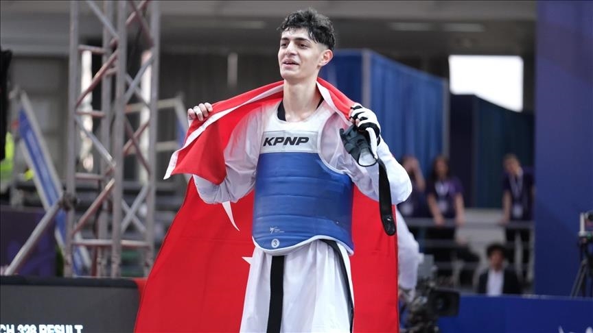 Championnats d'Europe de Taekwondo: le Turc Furkan Ubeyde Camoglu remporte une médaille d'or 