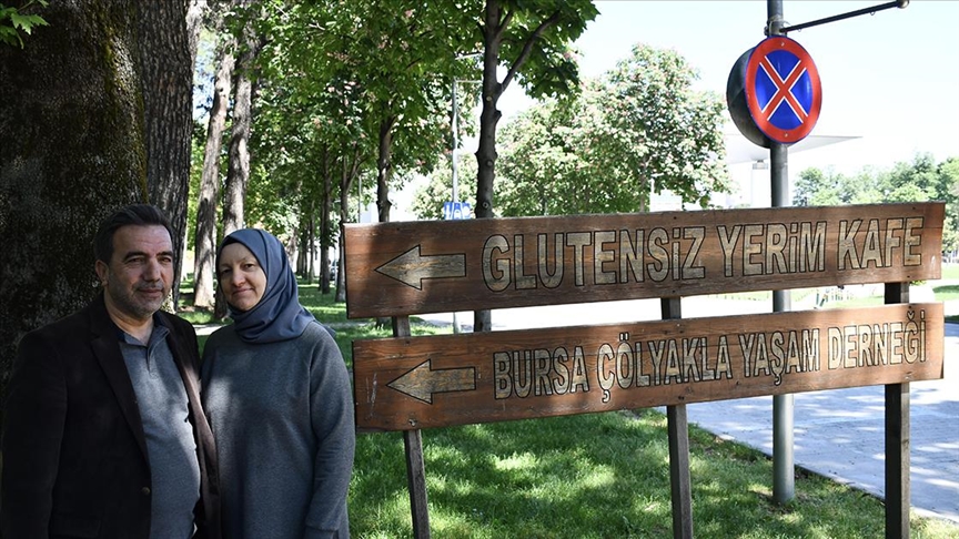 Bursalı çift, çölyak hastalarını tek çatı altında topladı