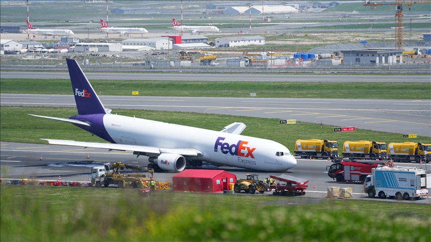 Istanbul Airport’s runway restored after belly landing by cargo plane