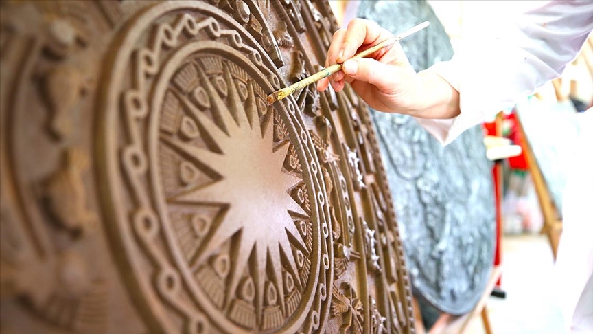 Diyarbakır'da hüküm süren geçmiş medeniyetlerin izleri sanata dönüştürülüyor