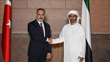 Fidan rencontre Cheikh Abdallah ben Zayed Al Nahyan, le chef de la diplomatie émirati 
