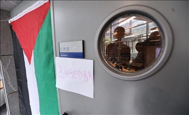Studenti ostaju u amfiteatru fakulteta dok Univerzitet u Ljubljani ne prekine saradnju sa Izraelom