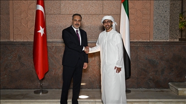 Turkish, Emirati foreign ministers meet in UAE