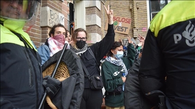 Pays-Bas: La police disperse les sit-in en soutien à la Palestine dans les universités d'Amsterdam et d'Utrecht 