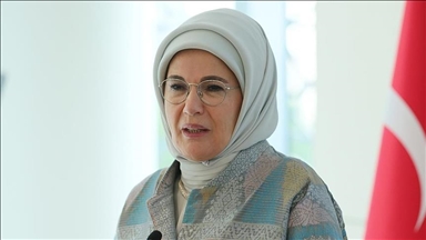 Türkiye's first lady urges Israel to end its violence in Gaza