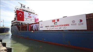 La Türkiye continue d'être le pays qui fournit le plus d'aide humanitaire à Gaza
