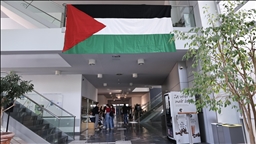 Slovenian university students join worldwide protests against Israeli attacks on Gaza