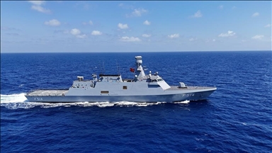 Turkish Navy's TCG Kinaliada visits Bangladesh en route to Japan