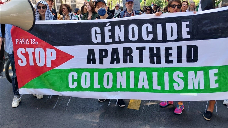 France : Manifestation à Paris contre le "génocide" à Gaza
