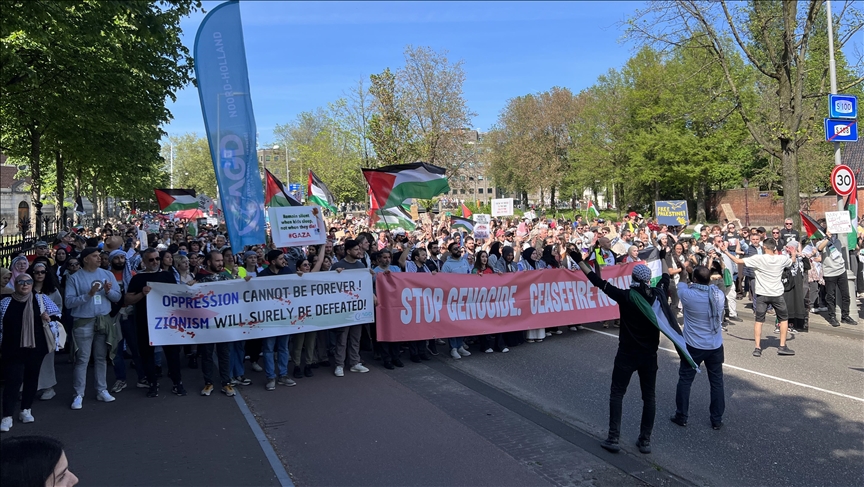 Pro-Palestinian protests continue across Europe